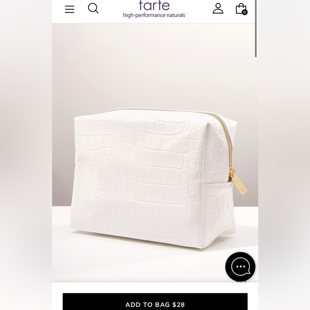Tarte go getter makeup bag